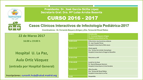 Casos Clínicos Interactivos de Infectología Pediátrica 2017 Casos Clínicos Interactivos de Infectología Pediátrica 2017