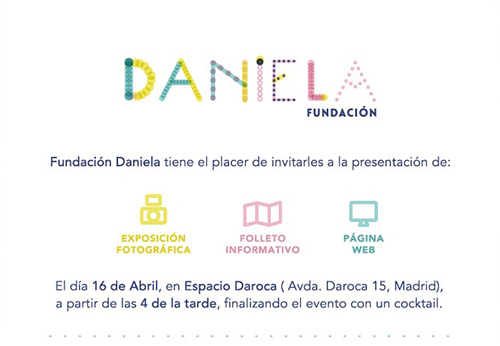 Presentación de la página web y exposición fotográfica de la Fundación Daniela Presentación de la página web y exposición fotográfica de la Fundación Daniela